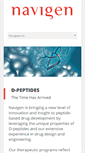 Mobile Screenshot of navigenpharma.com